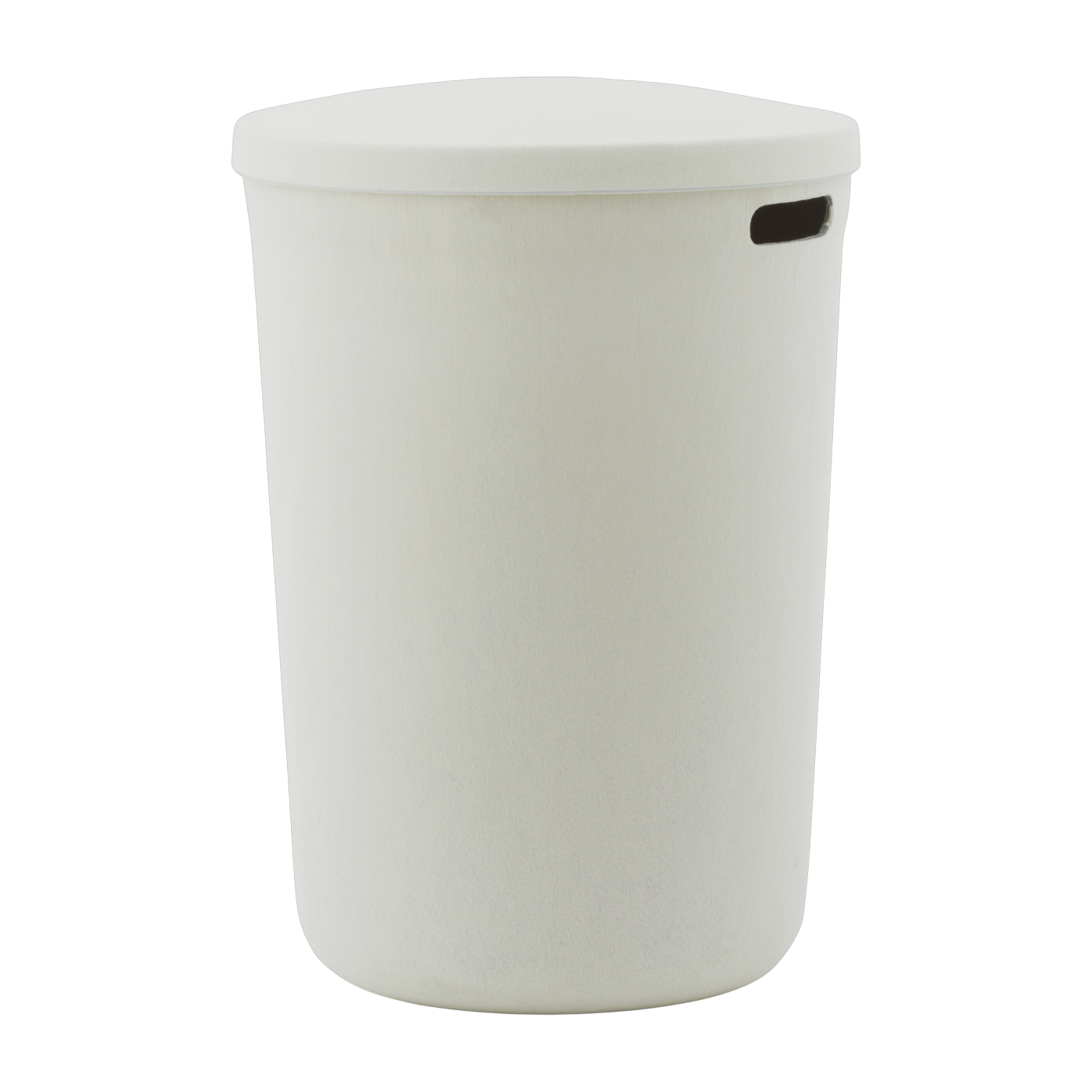 Cesto para la ropa sucia de tela reciclada color blanco crema 46, 5 x 64, 5 cm Hide - Normann Copenhagen