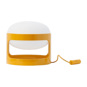 Senfgelbe Lampe KD28 – Kartell
