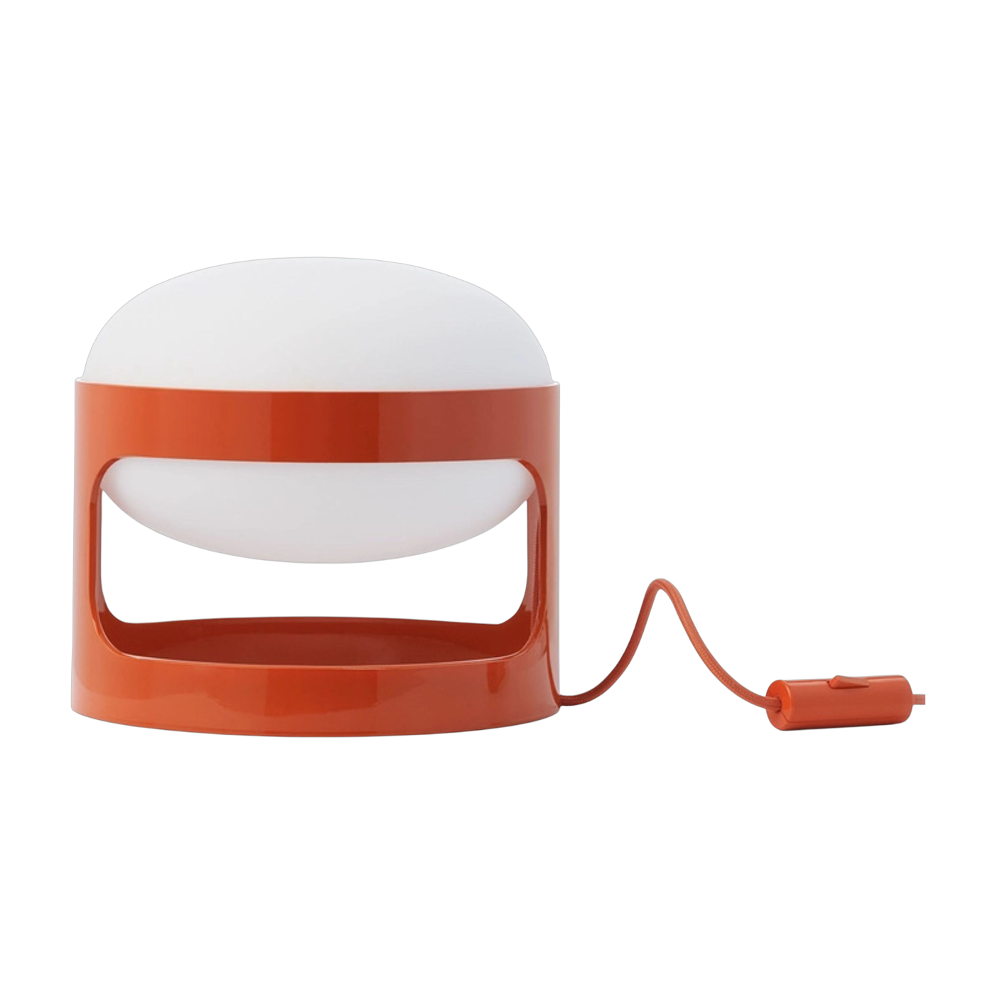 Lampada arancione KD28 - Kartell