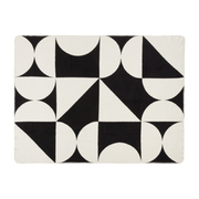 Plaid in cotone nero vulcano 150 x 200 cm Tul - noo. ma