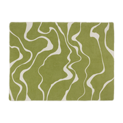 Plaid in cotone verde matcha 200x150cm Felu - Noo. ma