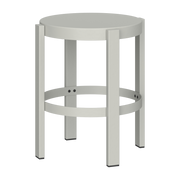 galet 35x45cm Doon gray steel bar stool - noo. ma
