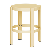 Barhocker aus buttergelbem Stahl 35 x 45 cm Doon – noo. ma