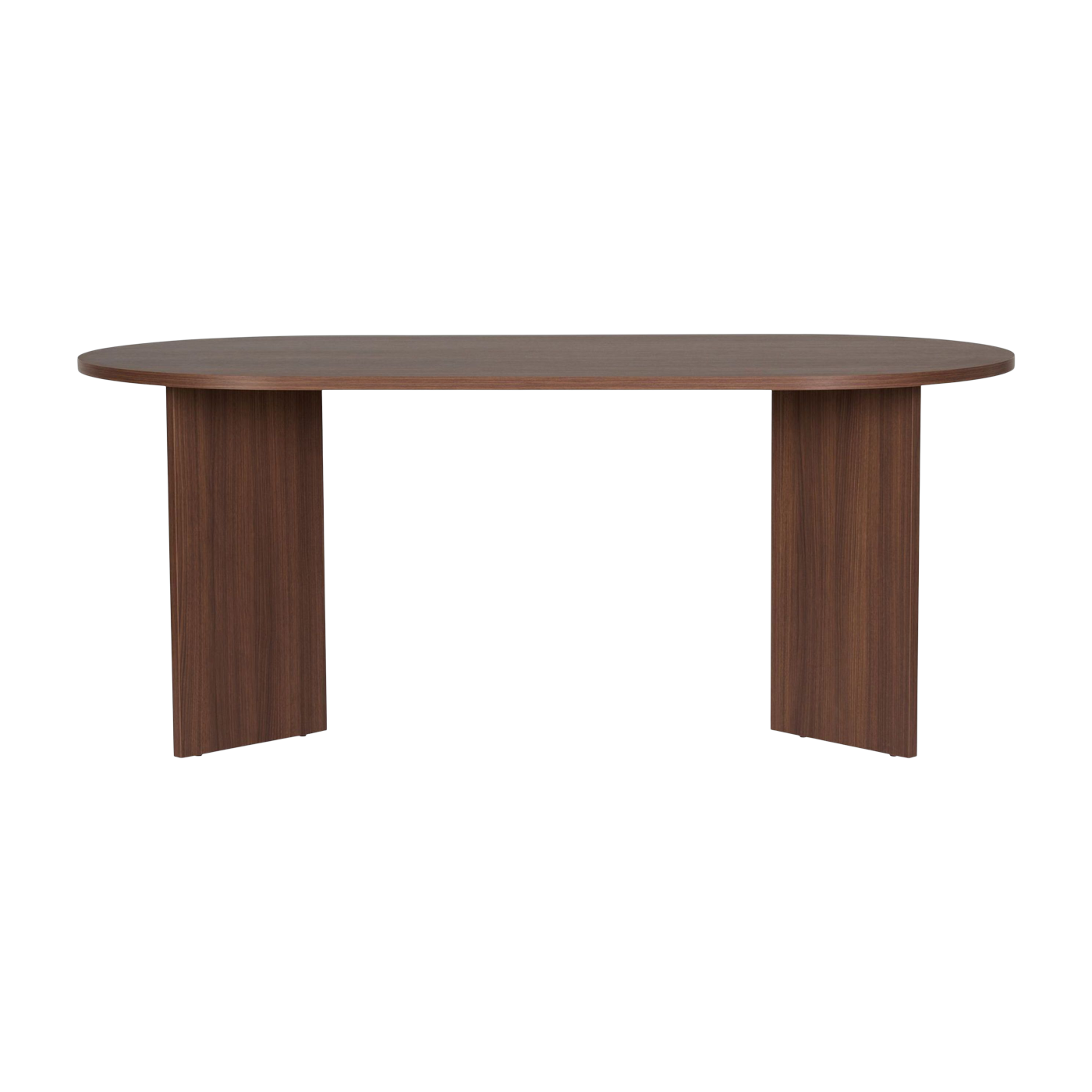 Tavolo da pranzo in melamina marrone 180x89, 5x75cm Sablin - Home Design
