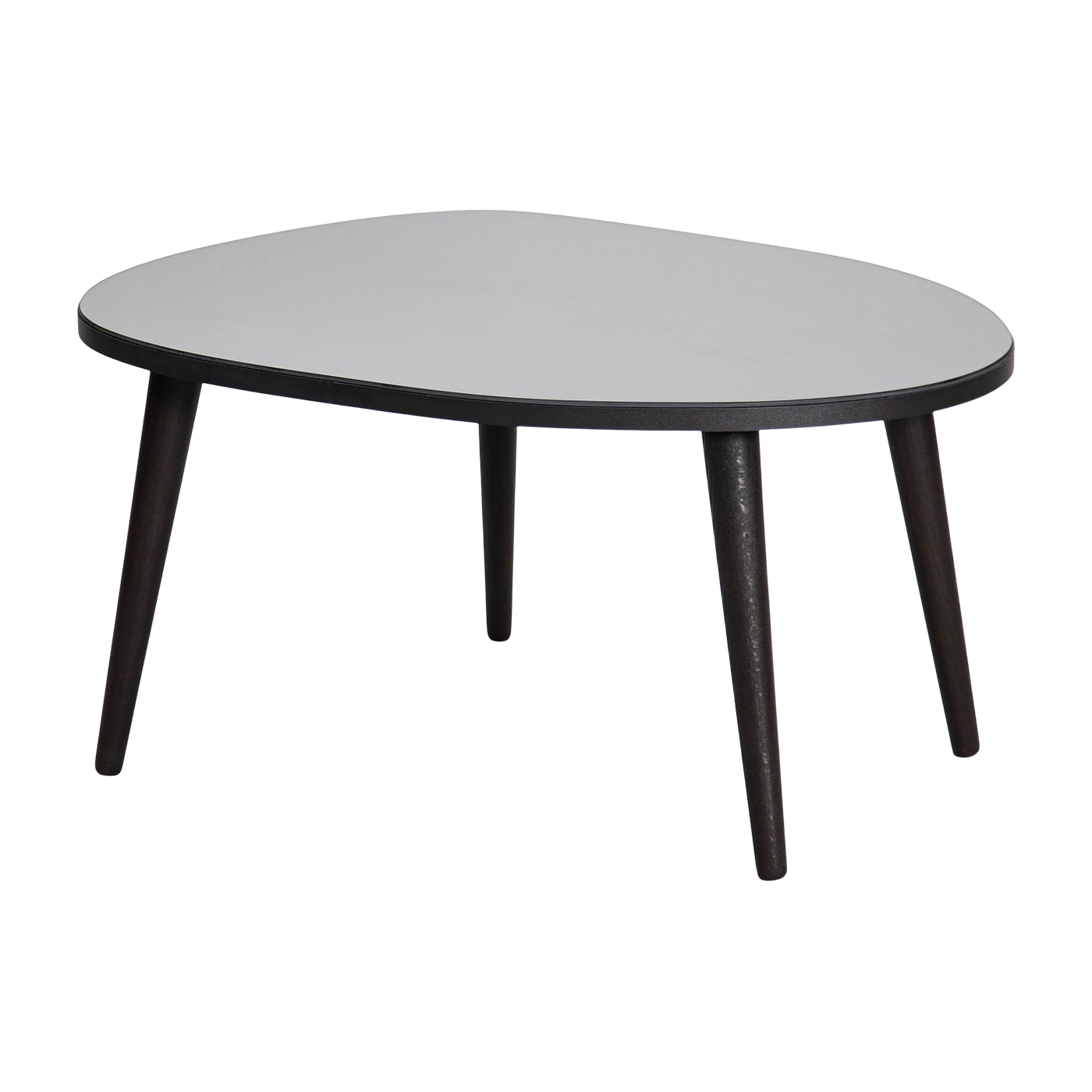 Beistelltisch aus Rauchglas 55 x 75 x 38 cm Gusto – Home Design