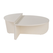 Tavolini in legno bianco Orion - Home Design
