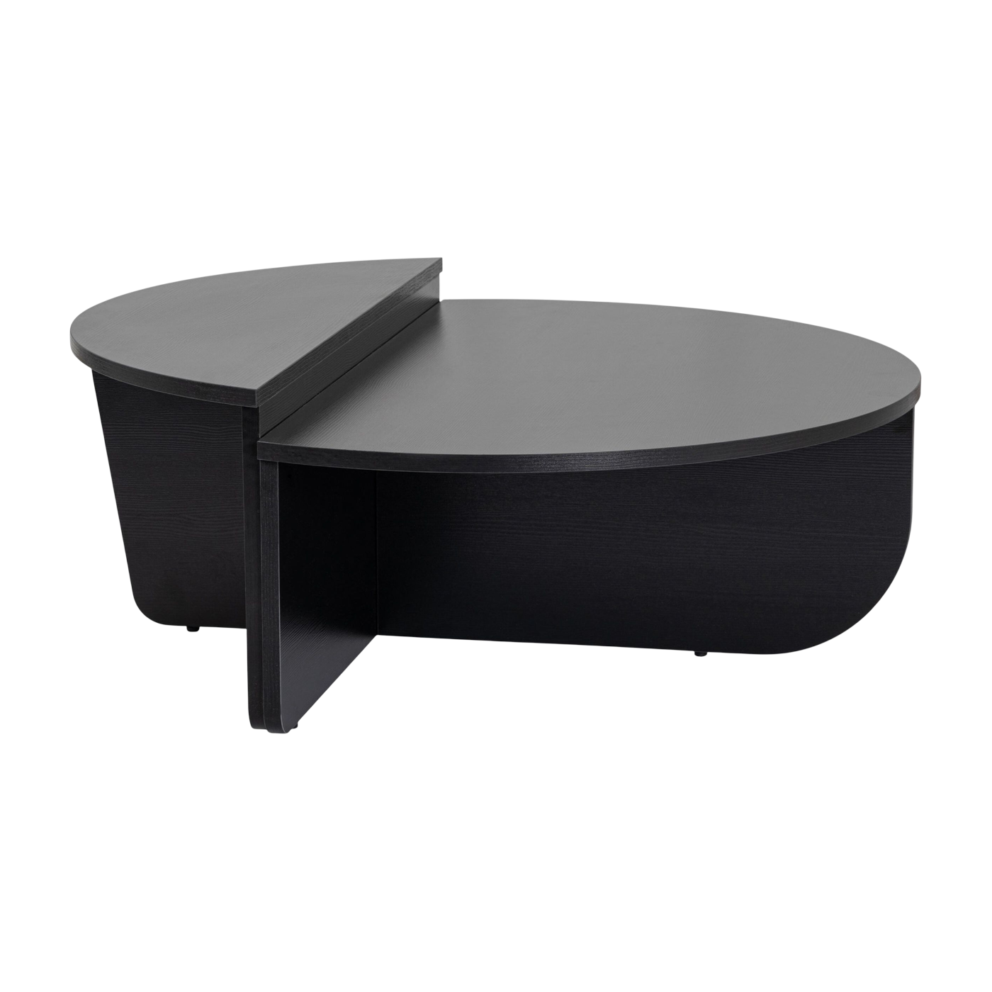 Couchtische aus schwarzem Holz Orion v2 – Home Design