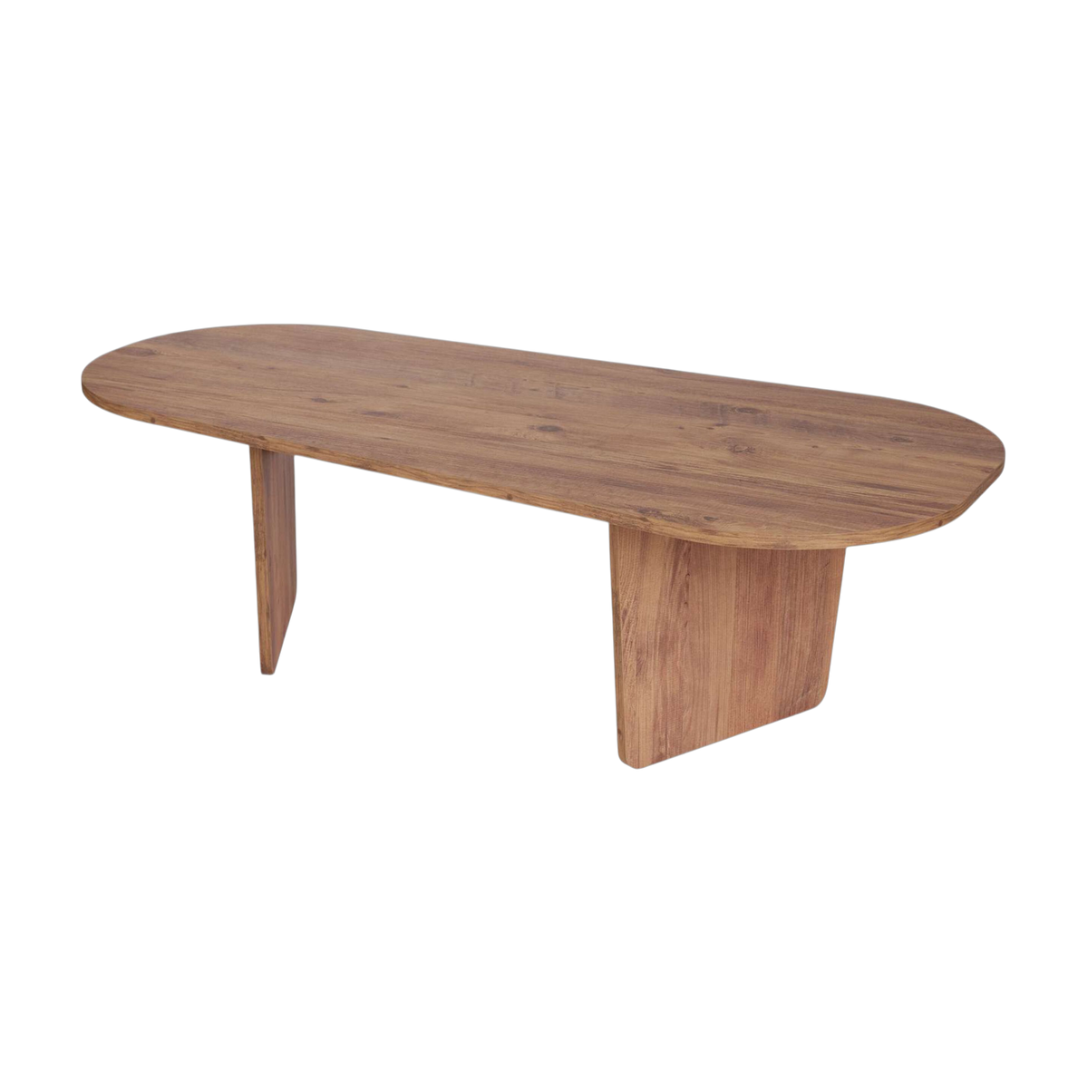 طاولة منخفضة من الخشب 130x65x40 سم Ovalis - Home Design