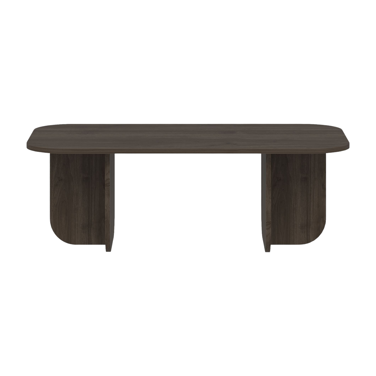 Mesa de centro de madera oscura 120x60x41, 5 cm Becaj - Home Design