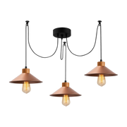 Suspensions en acier bronze 114x24x100cm Manavgat - home Design