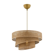 Suspension en métal doré  40x72cm Couper Hazeran - Home Design
