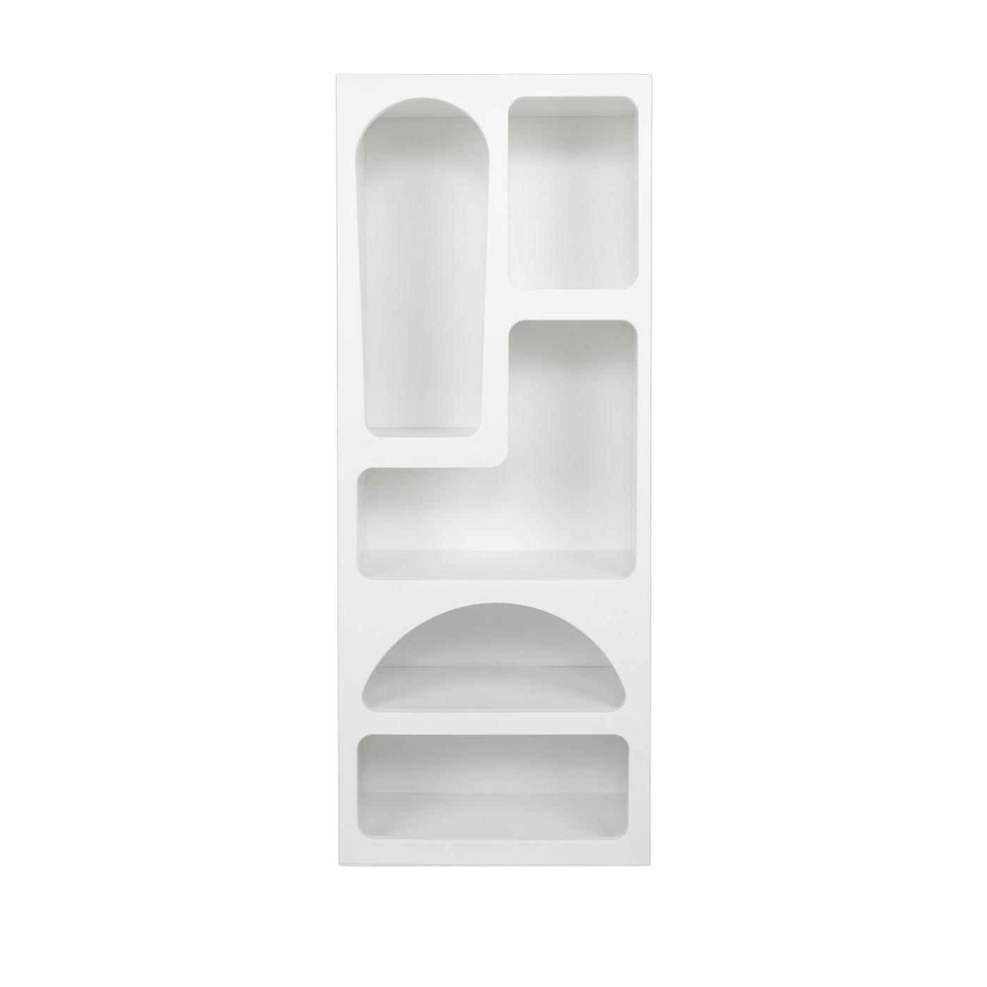 Weißes Regal aus MDF 60 x 32 x 150 cm Venüs – Home Design