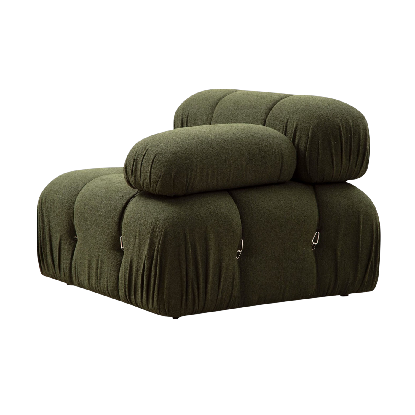 وحدة الزاوية اليمنى بنسيج أخضر 95x75 سم Bubble 1R - Home Design