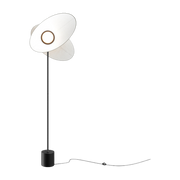 Black aluminum floor lamp 157x52cm Evolution - Maytoni