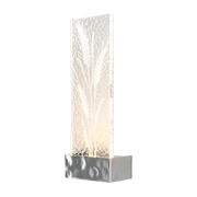 Silver-plated brass and acrylic wall light, 11x31cm Ornate - Maytoni