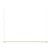 Hängeleuchte aus grauem Aluminium, 120 cm, „ Fine ” – Muuto