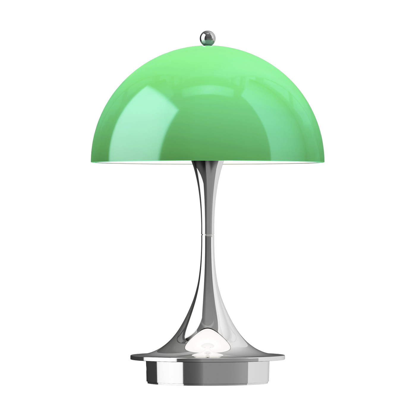 مصباح محمول أخضر وكروم Panthella 160 Portable V3 - Louis Poulsen