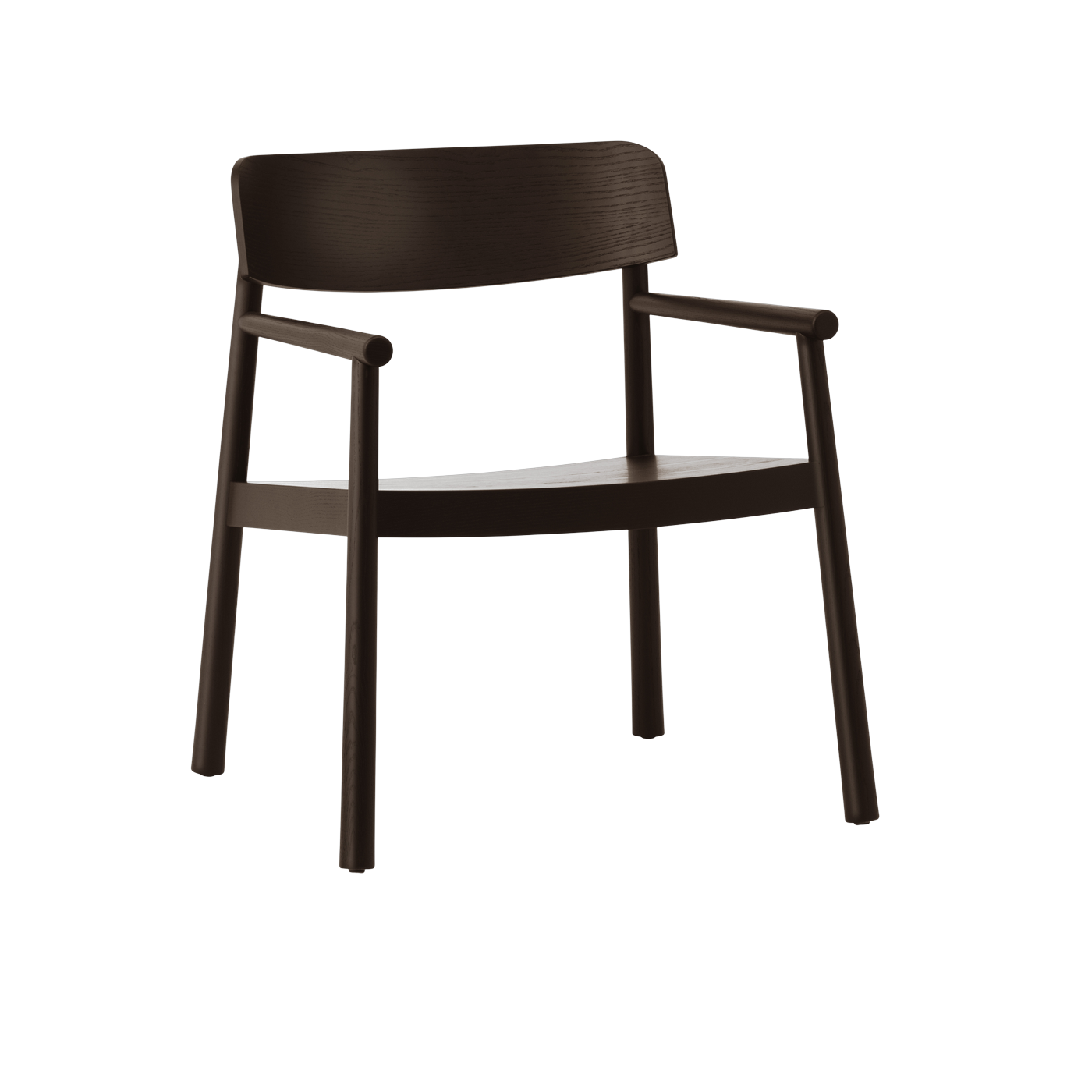 Sillón de madera de fresno marrón Timb - Normann Copenhagen