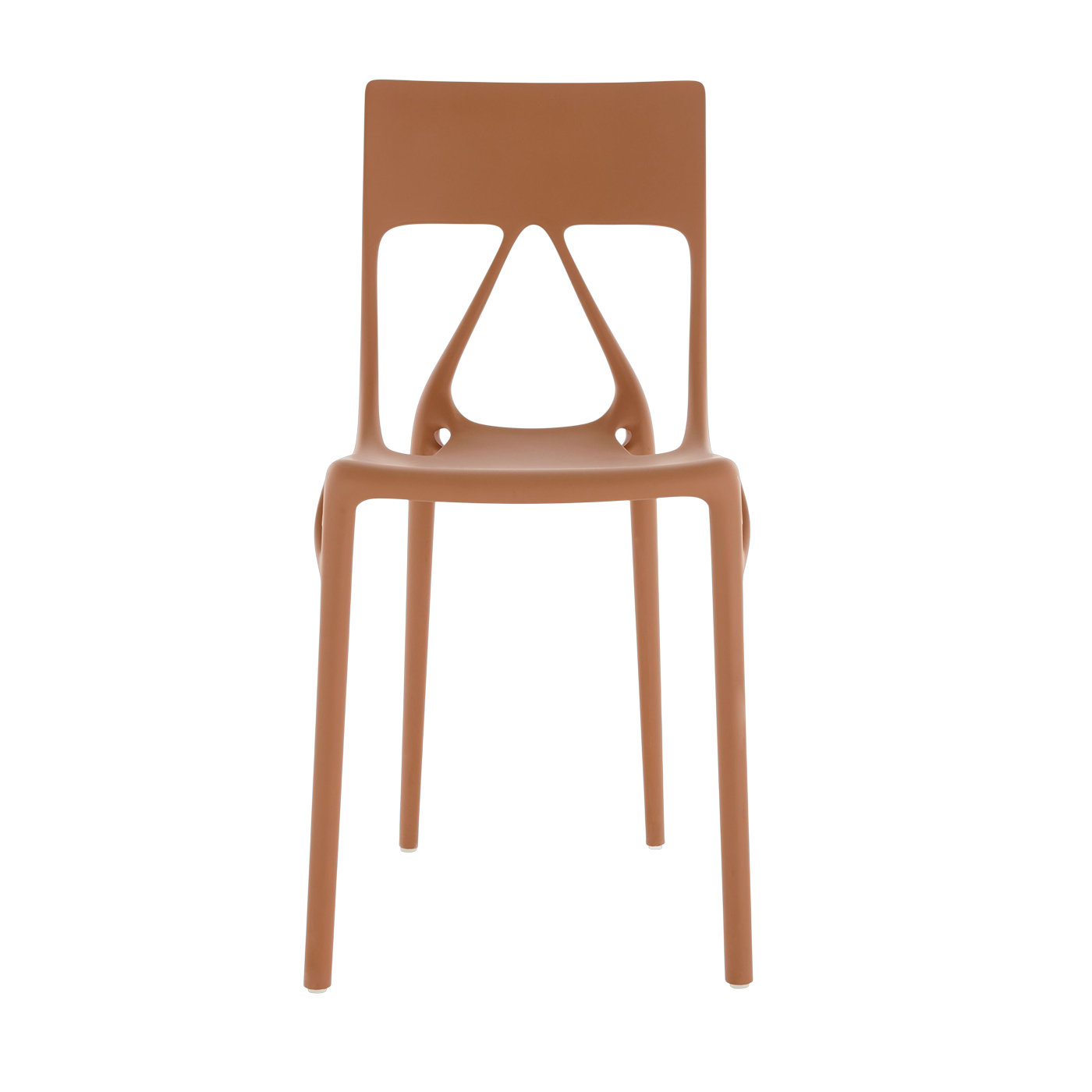 Stuhl aus recyceltem Thermoplast Erde 42 x 52 x 80 cm A. I Lite – Kartell