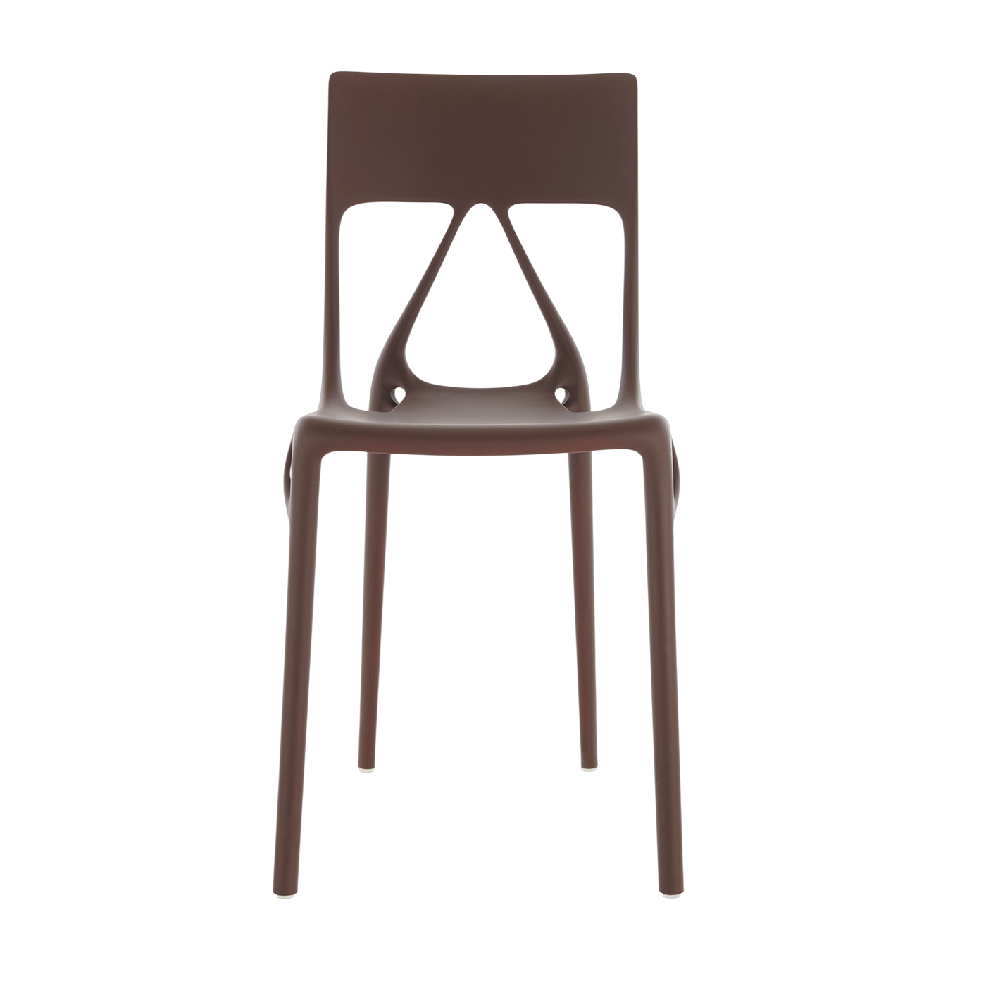 Stuhl aus recyceltem Thermoplast „ moka “ 42 x 52 x 80 cm A. I Lite – Kartell