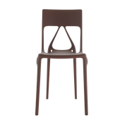 moka chair made from recycled thermoplastic, 42x52x80cm A. I Lite - Kartell