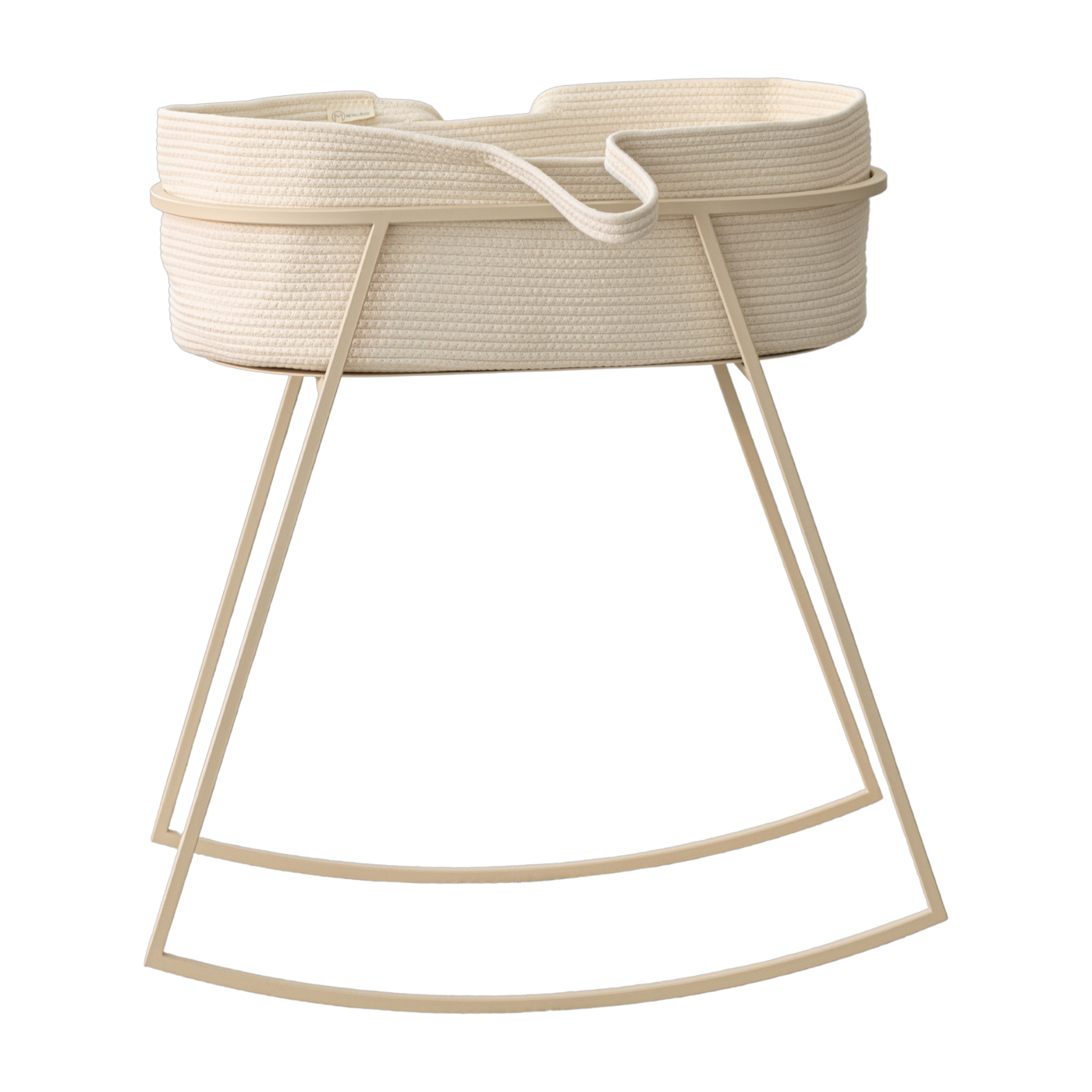 Ständer aus Stahl in Cashewbeige 77 x 44 x 80 cm Korsina – Metallbude