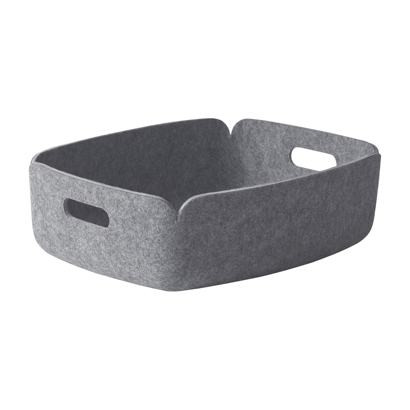 Cestino portaoggetti piccolo grigio riciclato Restore - Muuto