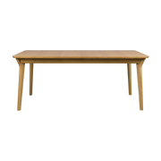 Tisch aus Kautschukholz 180 x 90 cm Ellen – Zuiver