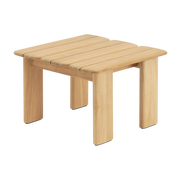 Table basse carrée en teck 55cm Assemble - Muuto