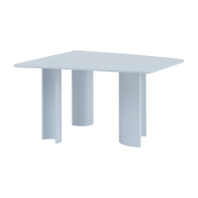 Table à manger en bois bleu clair 130x120cm Re-norm - Muuto