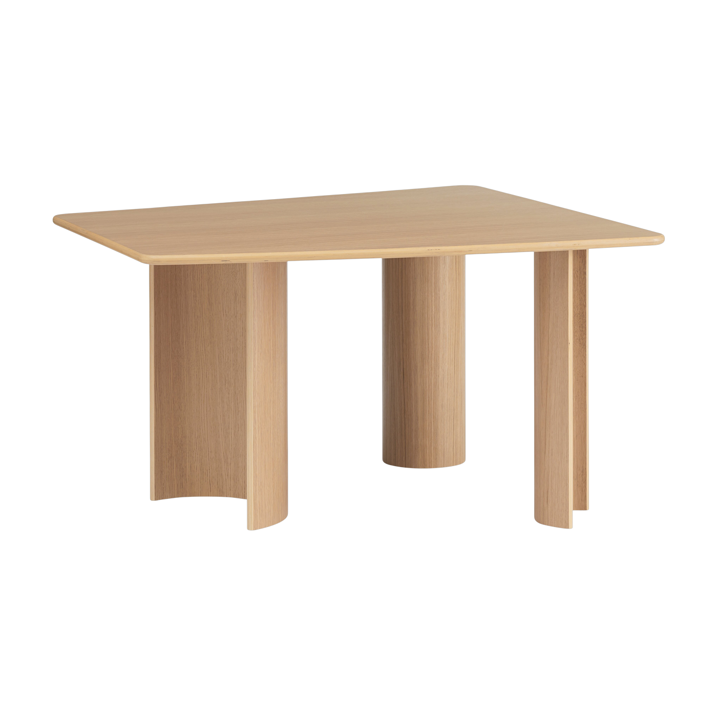 Tavolo da pranzo in legno di quercia 130x120cm Re- norm - Muuto