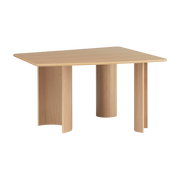 Table à manger en bois de chêne 130x120cm Re-norm - Muuto