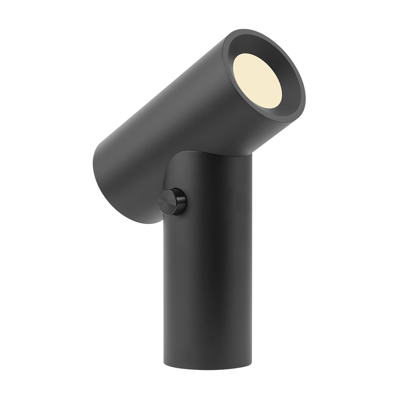 Lampe portable en aluminium anodisé noir 26,2 cm Beam - Muuto