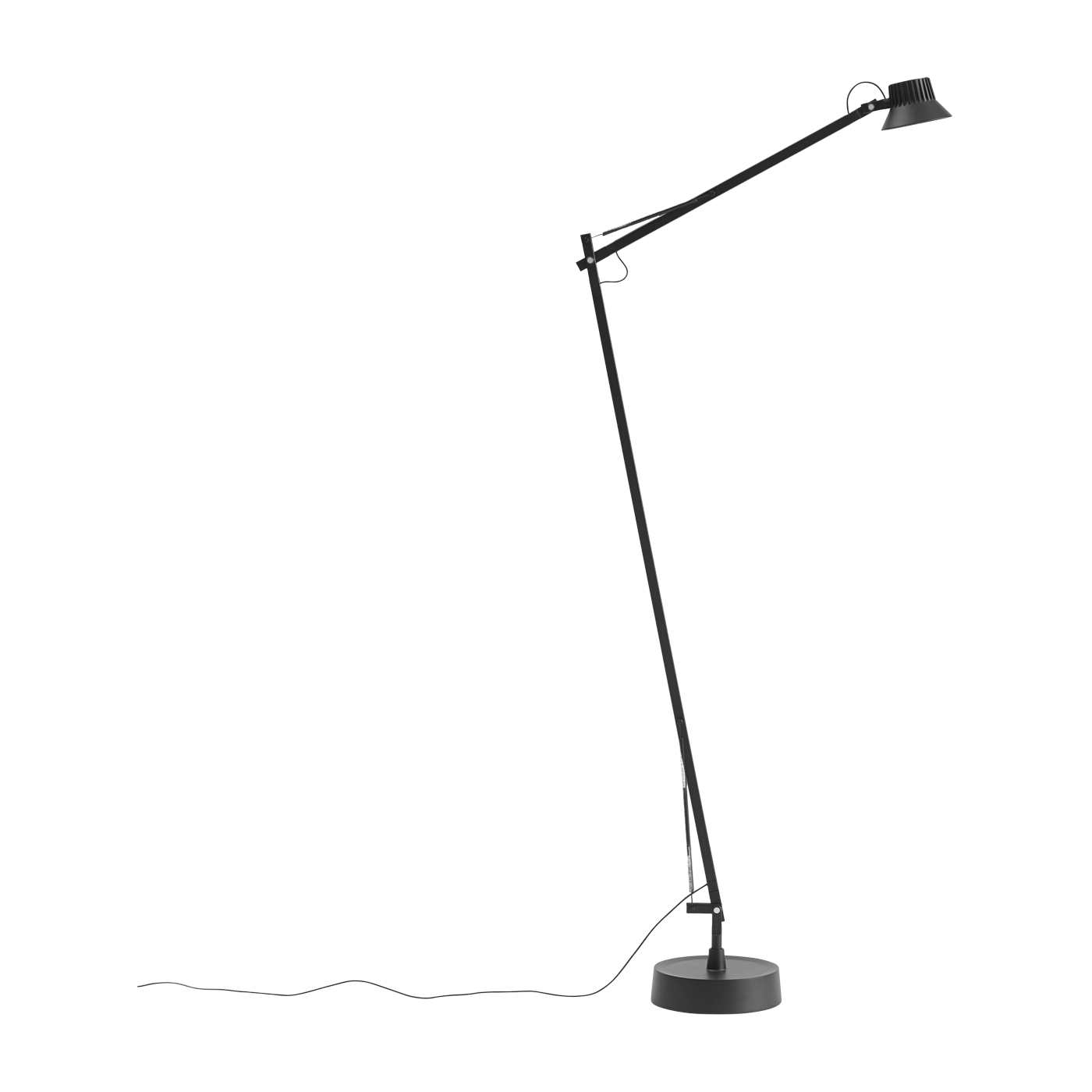 Lampadaire en acier noir Dedicate - Muuto