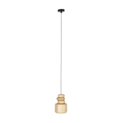 Dicky rubberwood pendant lamp 14x32cm - Zuiver