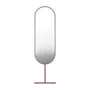 Miroir à poser en acier bordeaux 2,5x38,2x165cm Tess - Zuiver