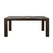 Bruneau rubberwood dining table 180x90x75cm - Dutchbone