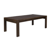 Table basse en bois d'hévéa marron 120x60x40cm Bruneau - Dutchbone
