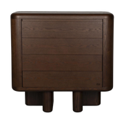 Mobile in impiallacciatura di frassino marrone 40x100x98cm Herman - Dutchbone