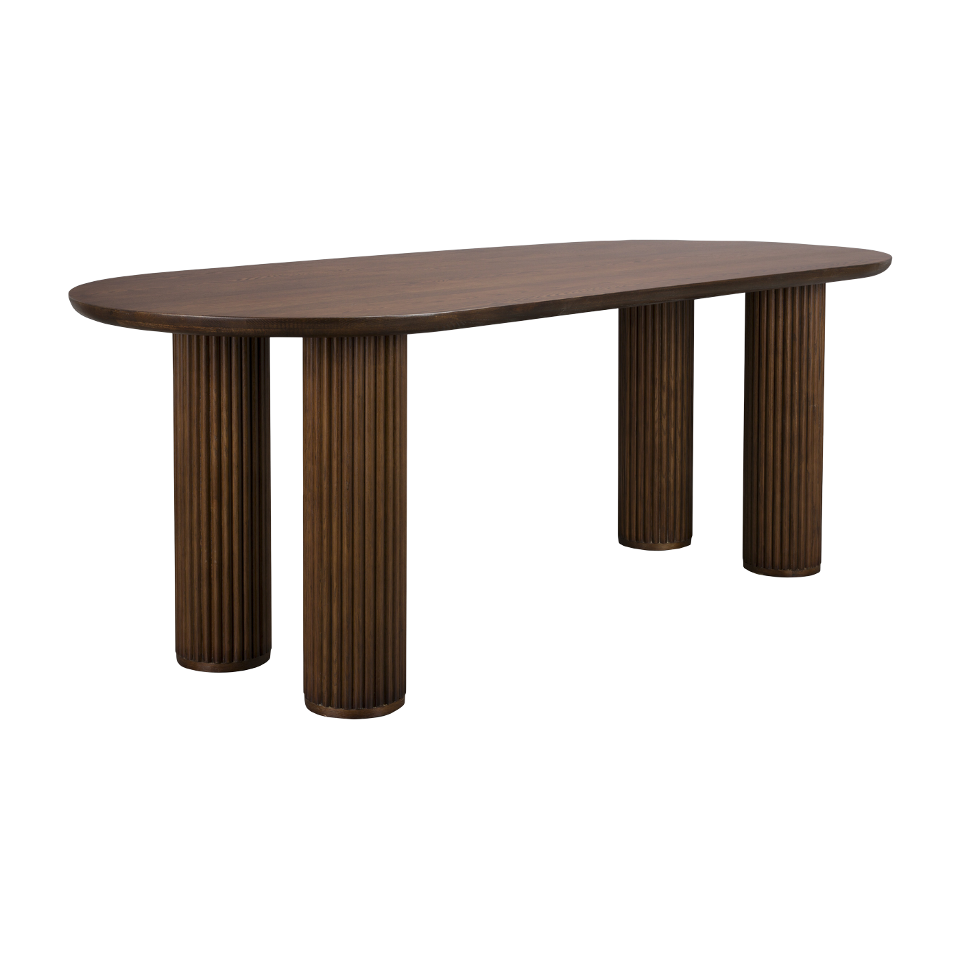 Tavolo da pranzo in legno di quercia marrone 220x90x76cm Dean - Dutchbone