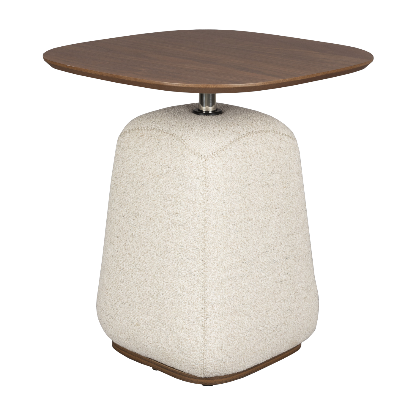 Beistelltisch aus braunem und beigem MDF, 48 x 51, 5 cm Shelly – Dutchbone