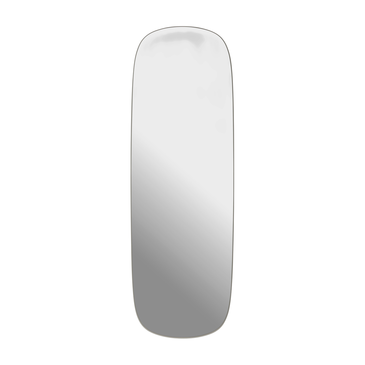 Espejo de acero gris 150 x 50 cm « Framed » - Muuto
