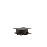 Table basse carrée en acier gris pierre 89x89x35,5cm Develius EV3 - &tradition
