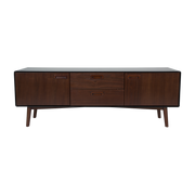Sideboard aus Nussbaum- und Eichenholz 398 x 150 x 53 cm Juju – Dutchbone