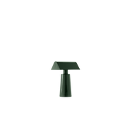 Lampe portable en acier vert forêt Caret MF1 - &tradition