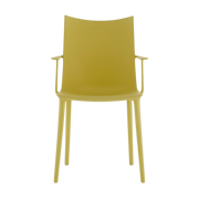 Chaise en thermoplastique recyclé moutarde effet mat 47x57x90cm H.H.H - Kartell