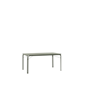 Thorvald SC113 bronze green steel rectangular garden table 160x90cm - &tradition