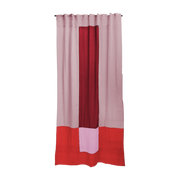 Rideau en polyester rose 300x150cm Rosen glut 1 - Raw Room