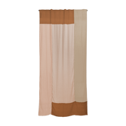 Beiger Vorhang aus Polyester, 300 x 150 cm, Caramel Latte 2 – Raw Room
