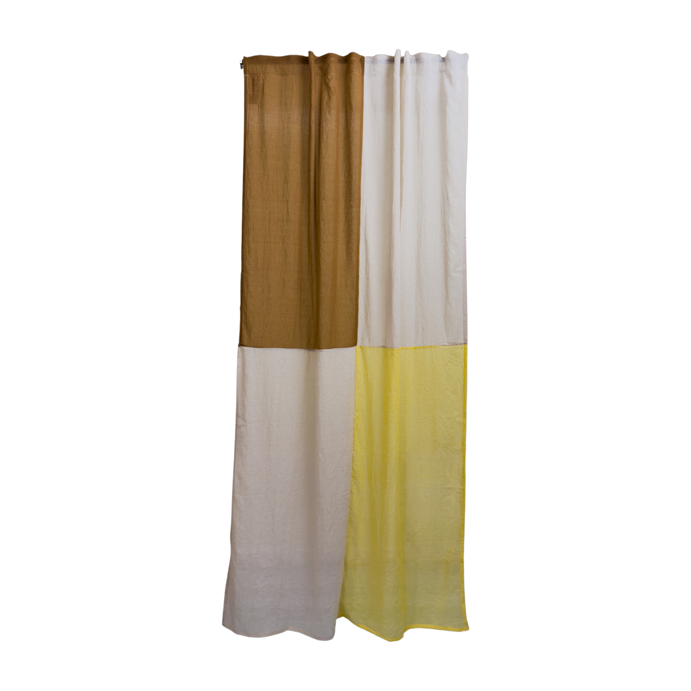 Cortina de poliéster beige 300 x 150 cm Buttered caramel 3 - Raw Room